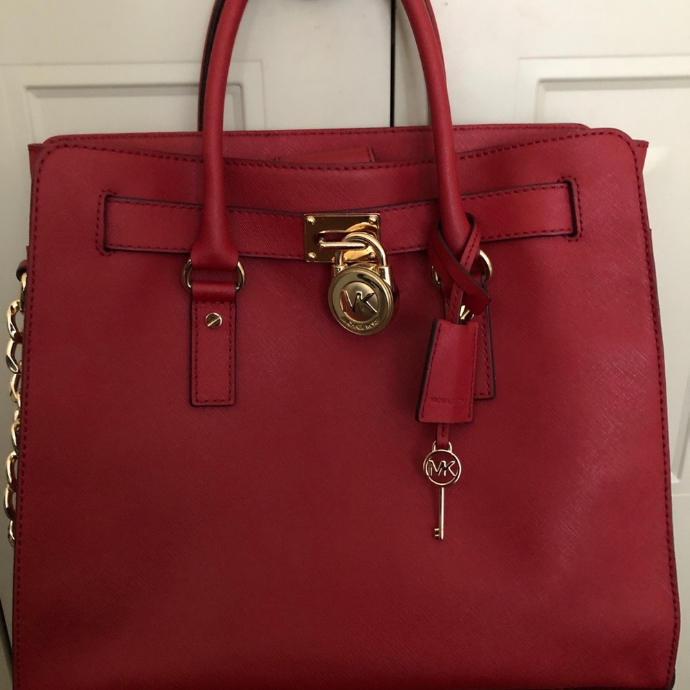 Michael Kors Hamilton Large Saffiano Leather Tote